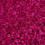 Tapis épais shaggy Amarillo Rose foncé - 60 x 120 cm