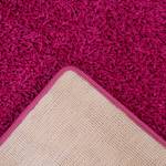 Tapis épais shaggy Amarillo Rose foncé - 60 x 120 cm