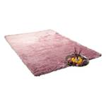 Hochflor Teppich Whisper Polyester - Lila - 60x60 cm