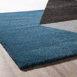 Tapis Beau Cosy Tissu mélangé - Gris / Bleu - 160 x 230 cm