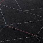 Hoogpolig tapijt Beau Cosy textielmix - Zwart - 140x200cm
