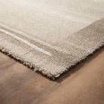 Hoogpolig tapijt Umbria Cosy textielmix - beige/zwart