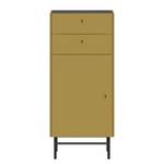 Commode haute Monteo III Olive / Ardoise