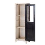 Armoire Goa White I Acacia massif - Multicolore - Blanc