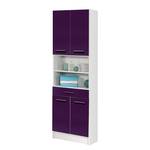 Hochschrank Ottawa Breit Aubergine