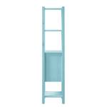 Armoire colonne Paulina Pin massif - Turquoise