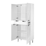 Armoire haute Romana I Blanc brillant