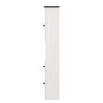 Armoire colonne Senna I Pin massif - Blanc / Havane