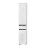 Armoire colonne Sol II Blanc brillant / Blanc