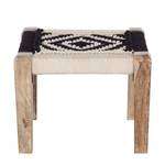 Hocker Escuinapa Sheesham massiv / Jute