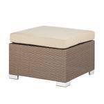 Hocker Facil cappuccinokleurig polyrotan