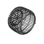 Hocker Feeny Rattan - Schwarz