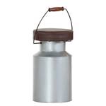 Hocker Boulder Eisen Silber