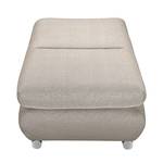 Hocker Masca beige structuurstof