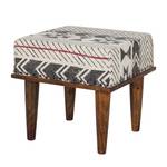 Tabouret Mirabeau Coton - Aubergine