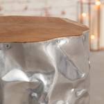 Hocker Ovada Teak massiv / Metall