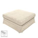 Pouf repose-pieds Portol Microfibre - Cachemire