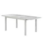 Table extensible Amalfi III Aluminium / Verre