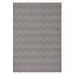 Tapis intérieur/extérieur Karo Fibre synthétique - Anthracite - 160 x 230 cm