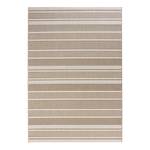 Tapis intérieur/extérieur Strap Fibre synthétique - Beige / Taupe - 80 x 150 cm