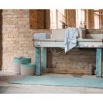 In- & Outdoor-Teppich Uni (handgewebt) Kunstfaser - Babyblau