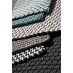 In- & Outdoor-Teppich Uni (handgewebt) Kunstfaser - Grau