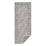 Tapis de couloir int./ext. Curacao Fibres synthétiques - Gris - 80 x 350 cm