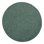 Tapis long intérieur/extérieur Mosta Fibres synthétiques - Vert vieilli - Ø 140 cm