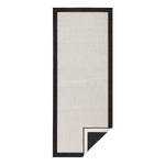 Tapis de couloir int./ext. Panama Fibres synthétiques - Noir - 80 x 250 cm