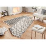 Tapis de couloir int./ext. Rimini Fibres synthétiques - Gris - 80 x 350 cm