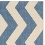 In-/outdoortapijt amalfi blauw/beige - afmetingen: 68x243cm