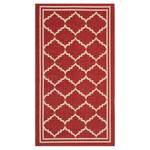 Tapis intérieur/extérieur Chloe Rouge / Beige - 90 x 150 cm