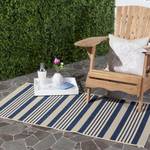 In-/outdoortapijt Gemma marineblauw/beige - afmetingen: 121x170cm - 120 x 180 cm