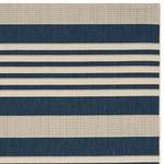 Tapis intérieur/extérieur Gemma Bleu marine / Beige - 160 x 231 cm - 160 x 230 cm