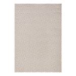 Tapis intérieur/extérieur Karo Fibre synthétique - Gris - 160 x 230 cm