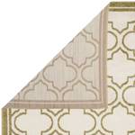 Tappeto da interno/esterno La Salis Color crema/Verde chiaro - Misure: 152 x 243 cm - 160 x 230 cm