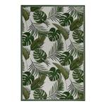 In- & outdoorvloerkleed Labuka kunstvezels - Groen/wit - 160 x 230 cm
