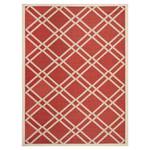 Tappeto da interno/esterno Marbella Rosso/Beige - Misure: 121 x 170 cm - 120 x 180 cm