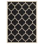 Tapis intérieur/extérieur Monaco 120 x 170 cm - Noir / Beige - Noir / Beige - 120 x 180 cm