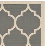 In-/Outdoorteppich Monaco Anthrazit/Beige - 79 x 153 cm - 90 x 150 cm