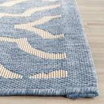 In-/outdoortapijt Mykonos blauw/beige - afmetingen: 60x109cm - 60 x 109 cm