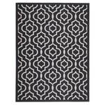 Tapis intérieur/extérieur Mykonos Noir / Beige - 121 x 170 cm - 120 x 180 cm