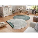 Tapis intérieur/extérieur Porto Fibres synthétiques - Vert vieilli - Diamètre : 200 cm