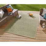 Tapis intérieur/extérieur Raute Fibre synthétique - Vert / Blanc - 80 x 150 cm