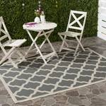 In-/outdoortapijt Samanna antracietkleurig/beige - afmetingen: 160x231cm - 160 x 230 cm