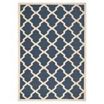 In-/outdoortapijt Samanna marineblauw/beige - afmetingen: 121x170cm - 120 x 180 cm