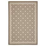 Tappeto da interno/esterno Theodore Beige scuro/Beige - Misure: 160 x 231 cm