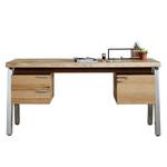 Schreibtisch Solid Desk 160 Wildeiche / Chrom