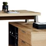 Eckschreibtisch Solid Desk 165 Wildeiche / Chrom