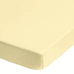 Jersey elastische boxspring hoeslaken Crème - 140-160x200-220cm